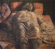 Andrea Mantegna klagan over den dode kristus Spain oil painting artist